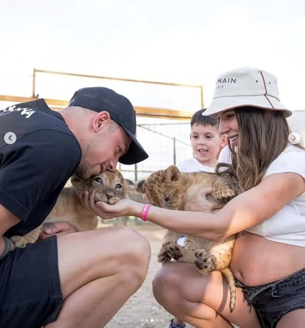 Federico Valverde comenzó sus vacaciones con un safari familiar acompañador por Mina Bonino y Benicio