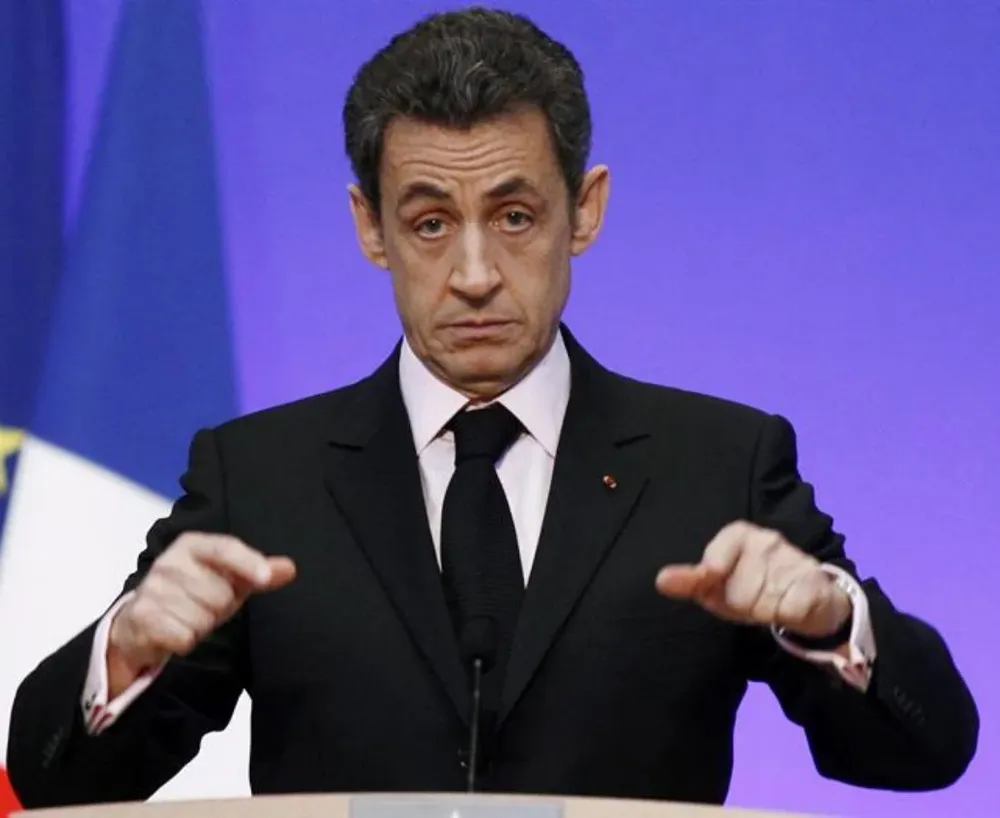 Nicolas Sarkozy, presidente francés