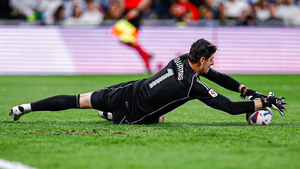 Courtois hace dudar a Carlo Ancelotti.