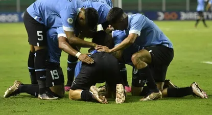La selección uruguaya marcha primera en su grupo