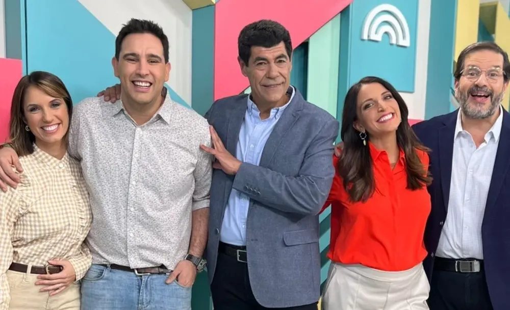 El equipo de conductores de Buen Día