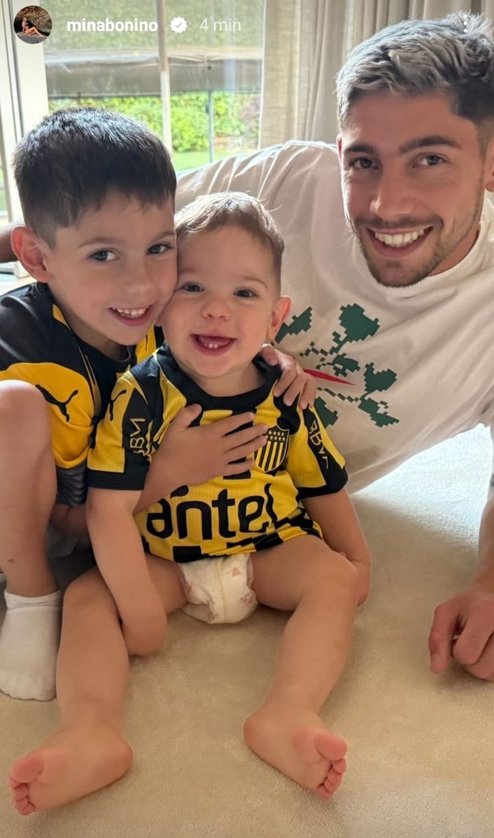 La foto que subió Mina Bonino