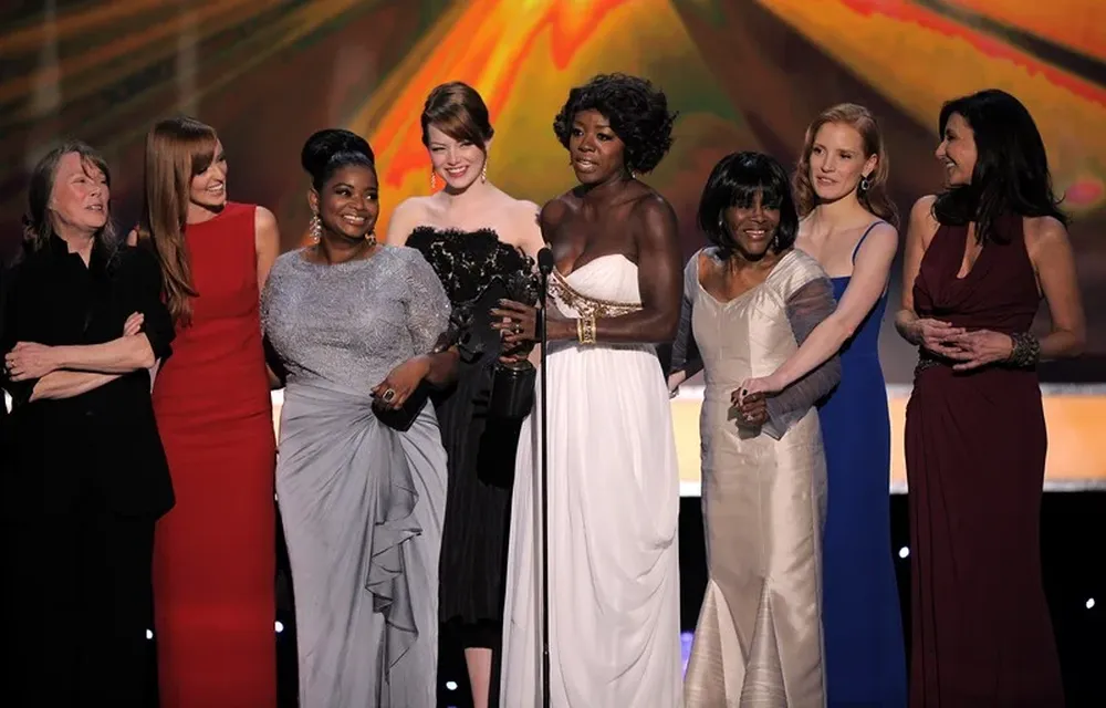 Las actrices de The help reciben el premio SAG a mejor elenco