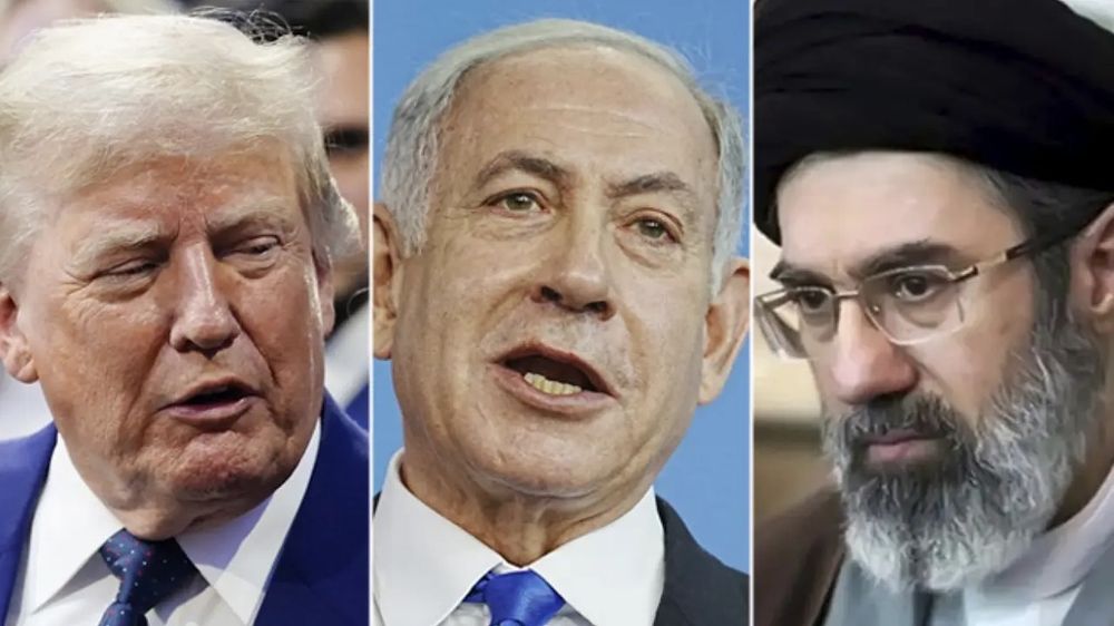 Trump, Netanyahu y Jamenei.