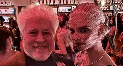 Pedro Almodóvar y Anya Taylor-Joy