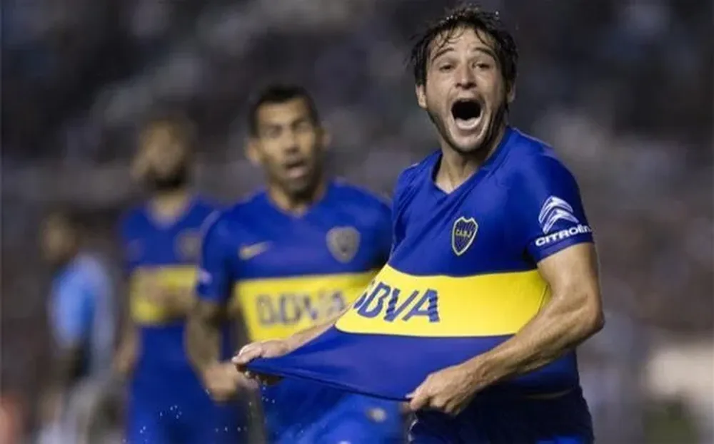 El grito de gol de Nicolás Lodeiro