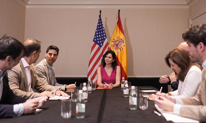Díaz Ayuso inicia una gira por Estados Unidos para lanzar a Madrid como destino universitario de referencia