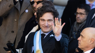 El presidente argentino, Javier Milei