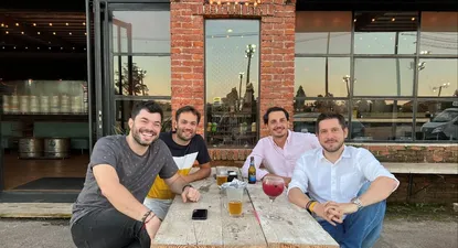 Martín Ciappesoni, director, PMO & Managed Services para Latinoamérica; Marcelo Sosa, director of Data Engineering para Latinoamérica; Jerónimo Acosta, director Partnerships para Latinoamérica y Carlos Poladura, director & General Manager para Latinoamérica