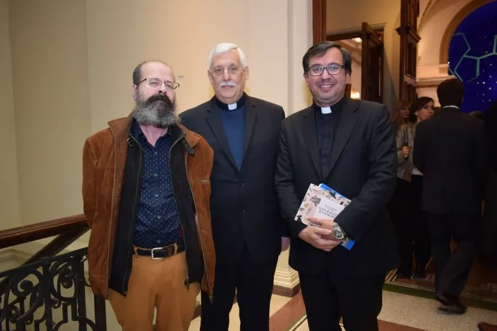 Carlos Musso, Arturo Sosa Abascal y Julio Fernández Techera