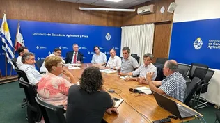 La reunión entre los productores y las autoridades del MGAP duró casi dos horas.