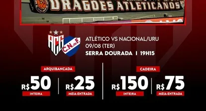 La venta de entradas de Atlético Goianiense