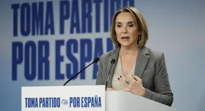 La vicesecretaria de Regeneración Institucional del PP, Cuca Gamarra. EFE.&nbsp;