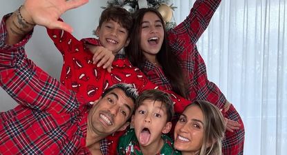 El tiempo pondrá las cosas en su lugar: mirá las fotos y los mensajes de Luis Suárez y Edinson Cavani junto a sus familias por la Navidad