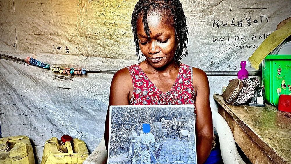 Kamate mantuvo una relación con Yuriy por tres meses. Cuando quedó embarazada el soldado desapareció.