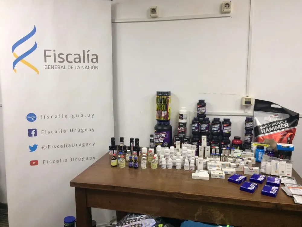 Parte de lo incautado en la Operación Desembarco