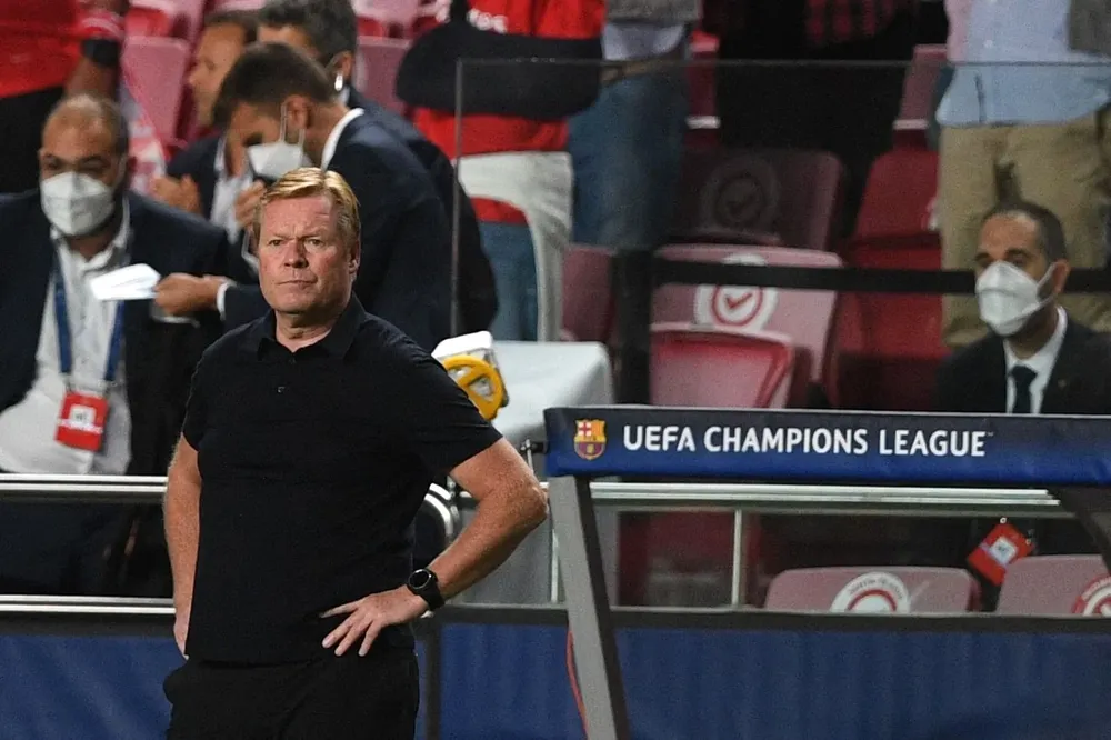 Koeman, en la cuerda floja