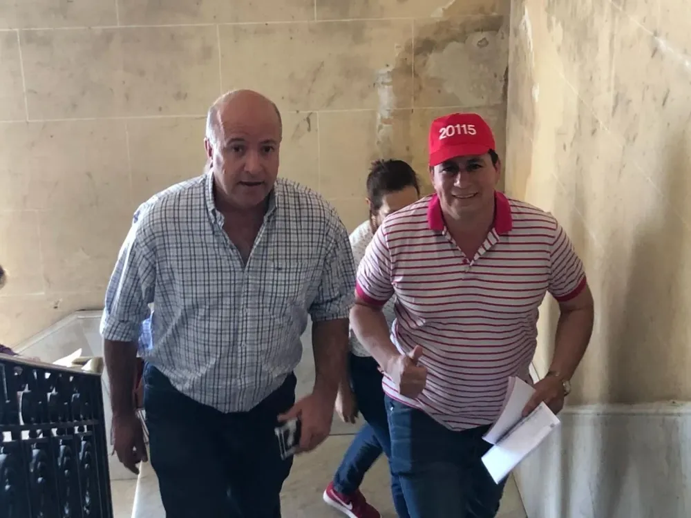 Germán Coutinho y Omar Estévez