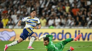El gol de Miguel Merentiel en la victoria de Boca Juniors contra Vasco da Gama