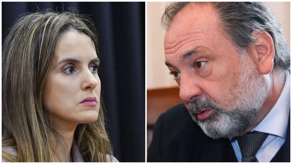 Carolina Ache y Jorge Gandini