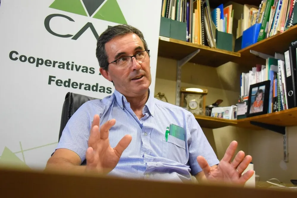Pablo Perdomo, presidente de CAF