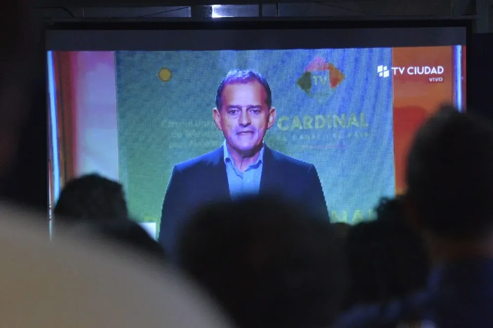 Manini en el debate con Andrade