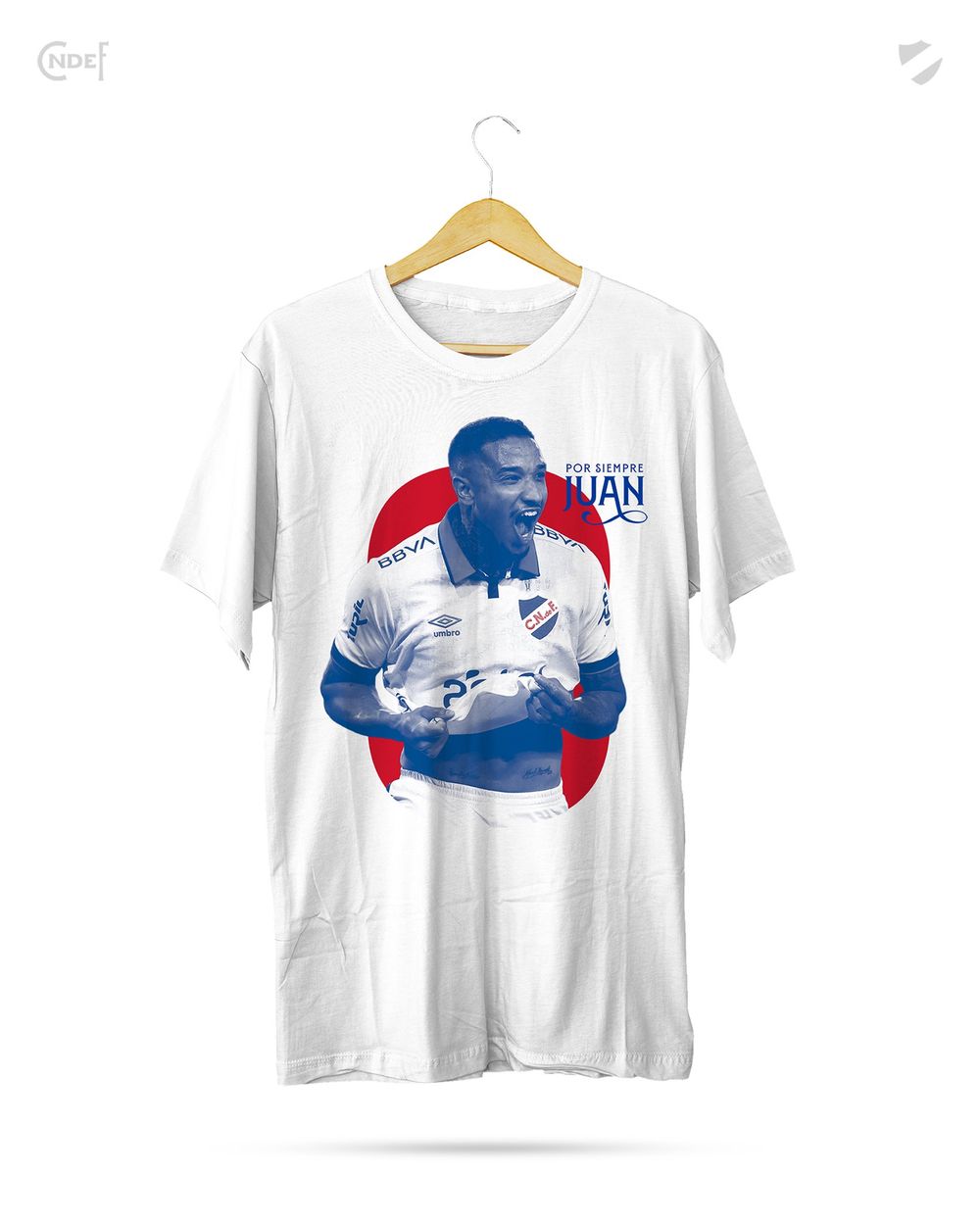 La remera de Nacional para homenajear a Juan Izquierdo