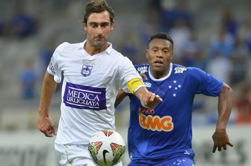 Fleurquin hizo un gran partido ante Cruzeiro