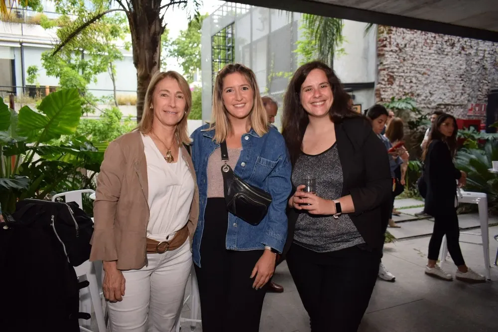 Bibi Bauer, Lucia Fernández y Cecilia Gutiérrez