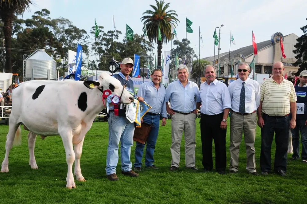 El mejor macho Holando lo expuso San Alberto