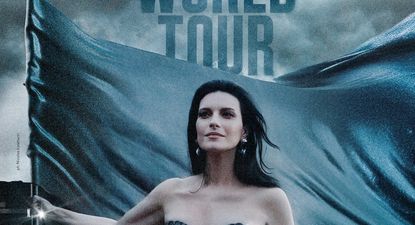 La artista italiana Laura Pausini.&nbsp;