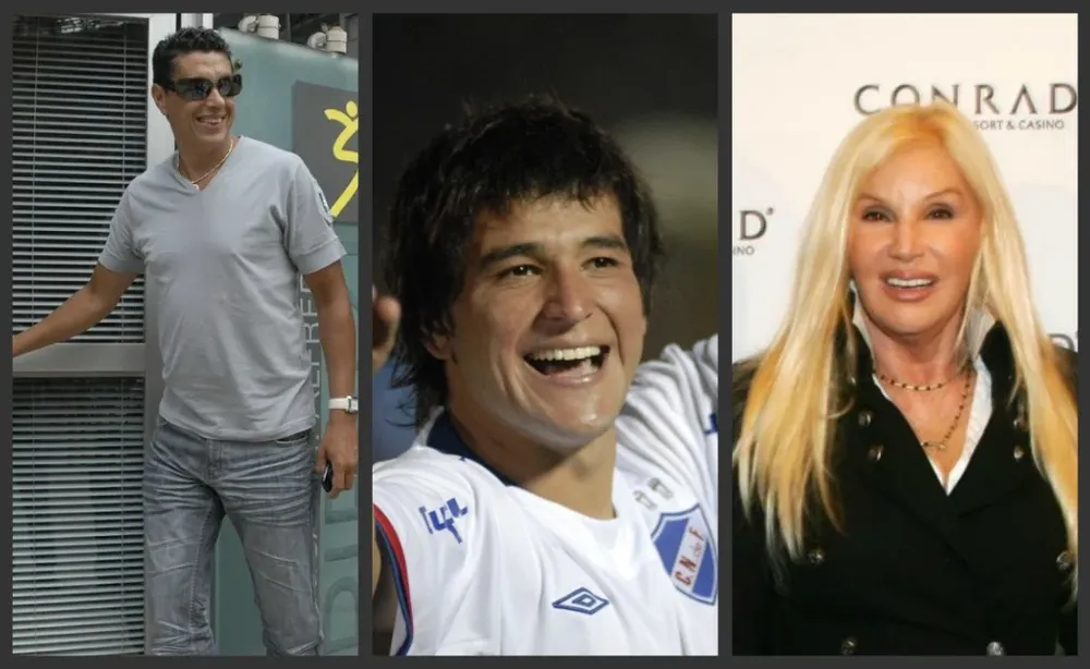 Gerardo Arias, Nicolás Lodeiro y Susana Giménez