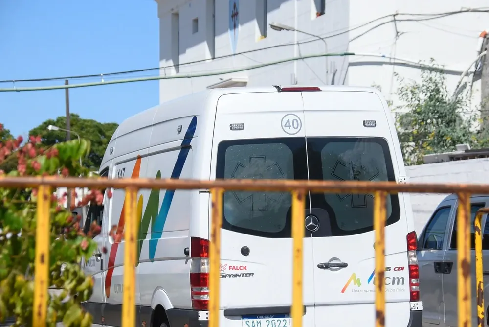 Un fuerte operativo custodió el traslado de pacientes internados.