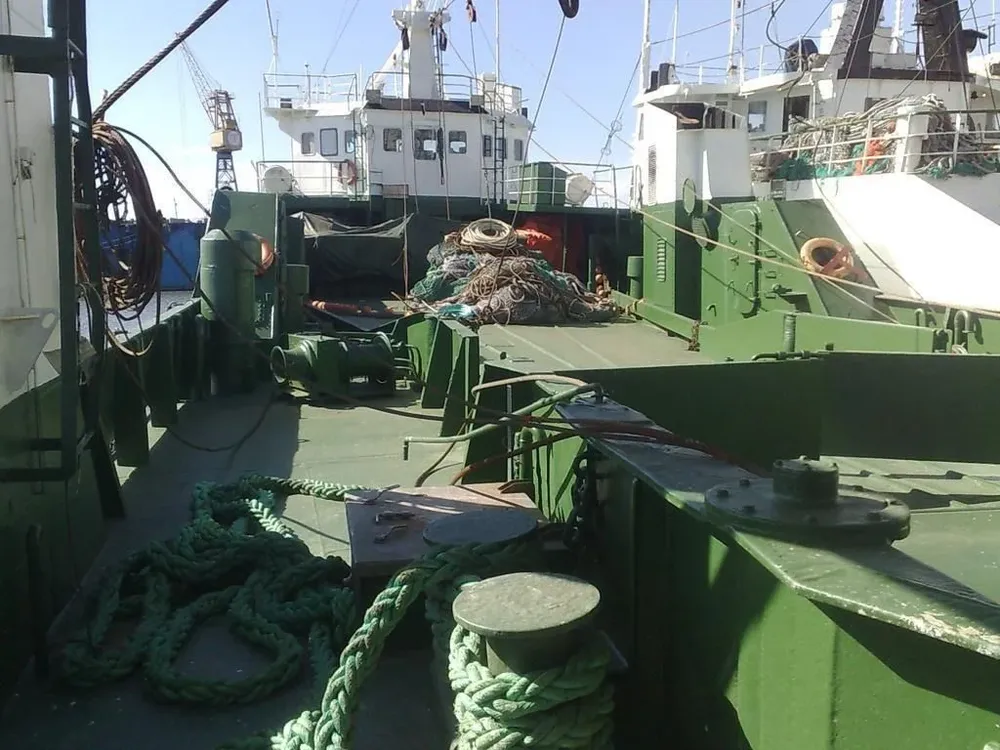 Motín en barco pesquero