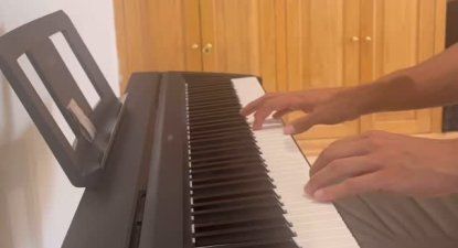 Talento en el piano