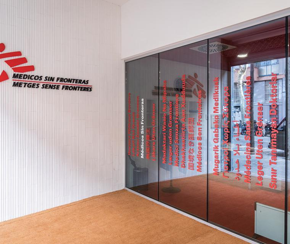 Sede del MSF en Barcelona (España)