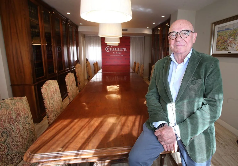 El presidente de empresarios de La Rioja, Jaime Garcia Calzada, fallecido este sábado.