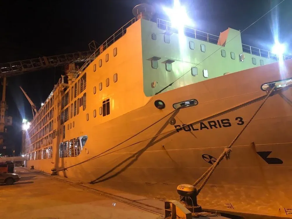 Embarque con vaquillonas Limousin de exportación a China