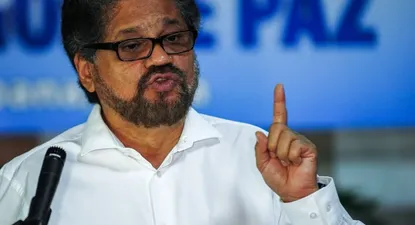 Iván Márquez, del Partido Fuerza Alternativa Revolucionaria de Colombia