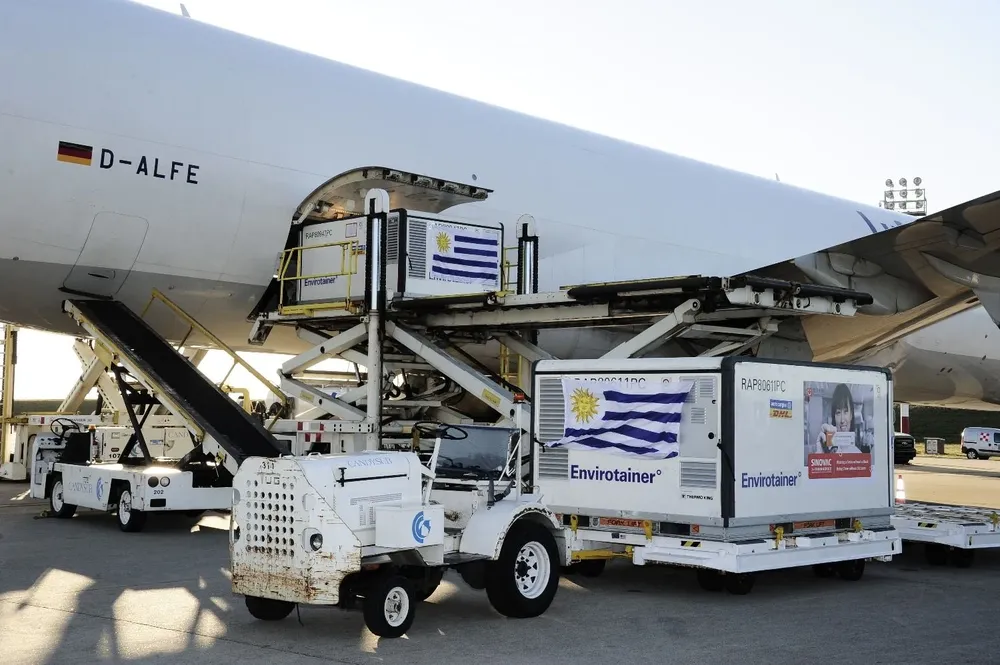 El nuevo cargamento es de 550 mil dosis