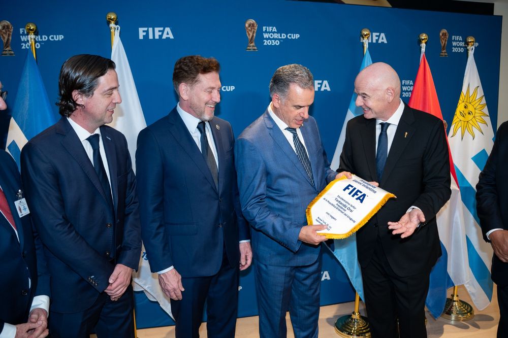 La reunión de Orsi y la FIFA en Nueva York