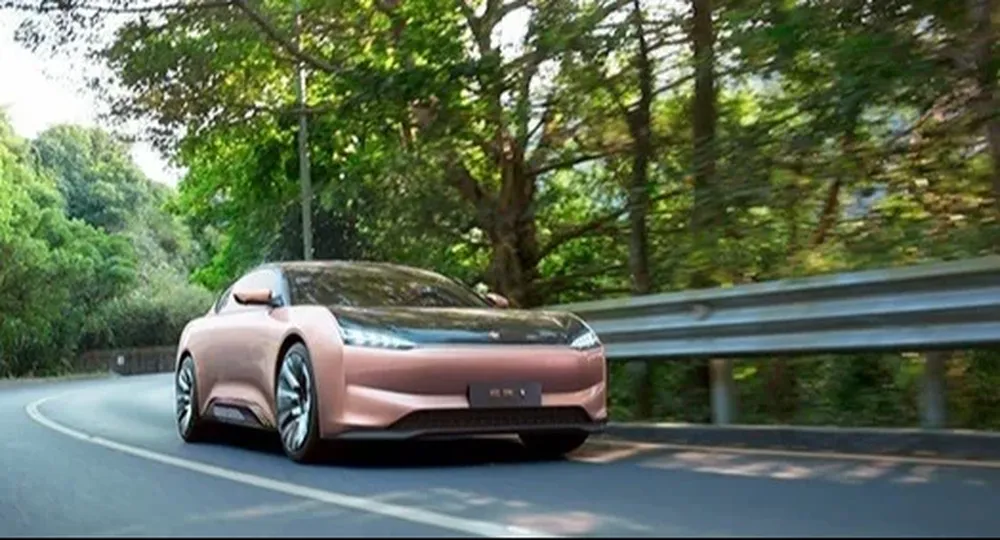 Vehículo eléctrico de Evergrande.