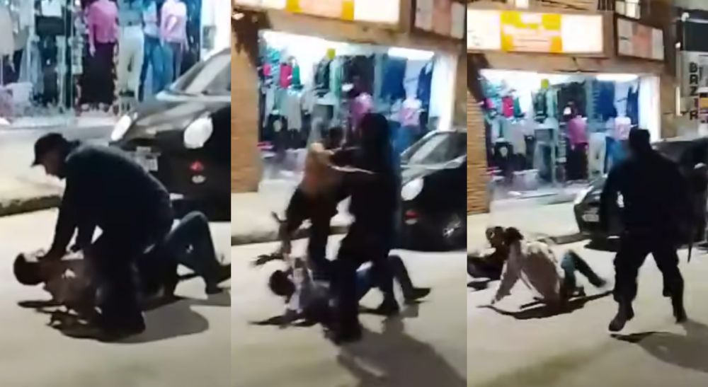 Pelea callejera en Casupá