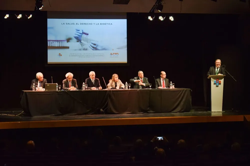Martin Risso, Manuel Atienza, Luis Acosta, Doris Morales, Ruben Correa Freitas, Carlos Dellpiazo y Julio Martínez