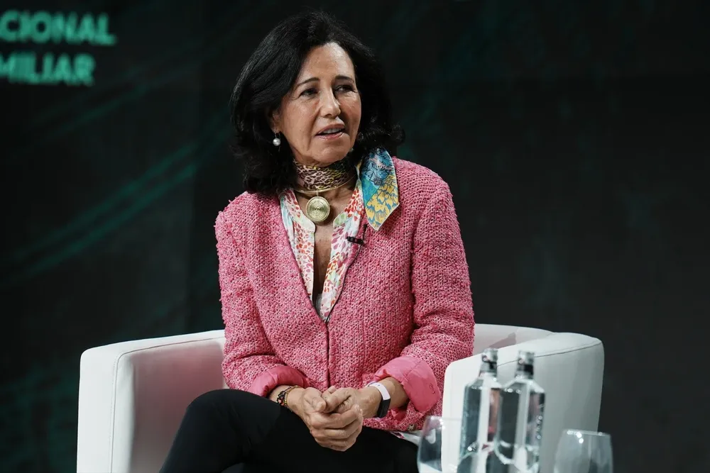 La presidenta del Banco Santander, Ana Botín.