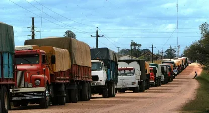 Existen dificultades para trasladar el arroz a los molinos.