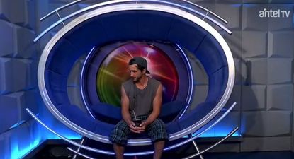 Fabricio Bianchessi en el confesionario