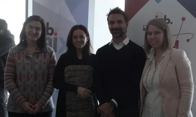 Natalia Moris, Virginia Marotta, Pablo Gil y Marie-France Bourgeois