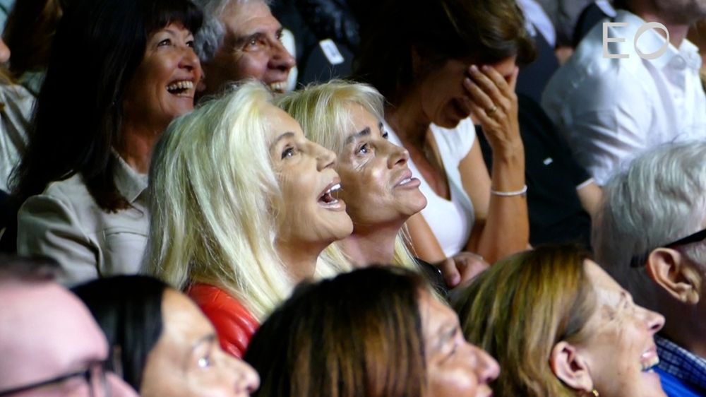 Susana Giménez y su hija en el show de Roberto Moldavsky