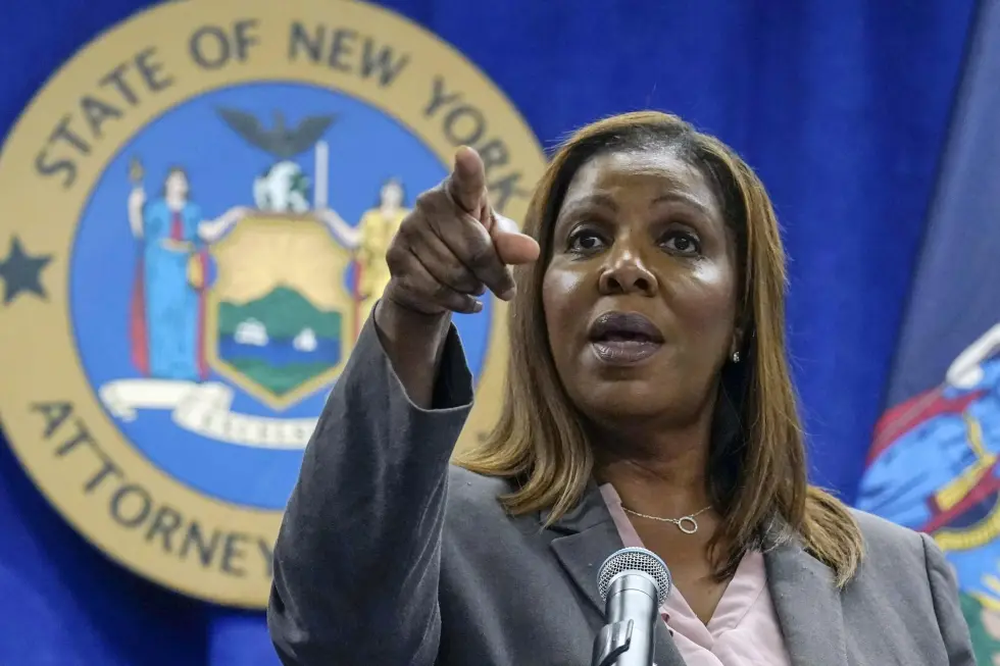 La fiscal general de Nueva York, Letitia James